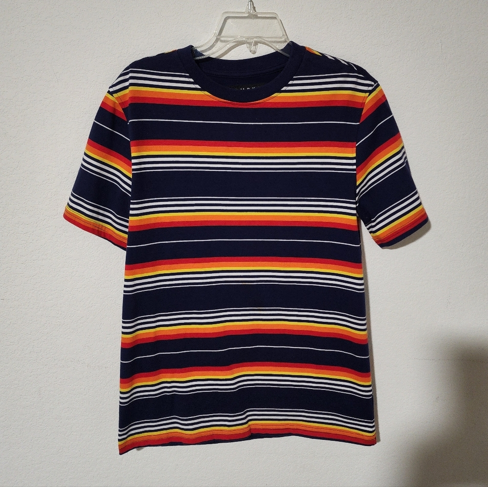 Striped Multicolor Men's Shirt (A28)